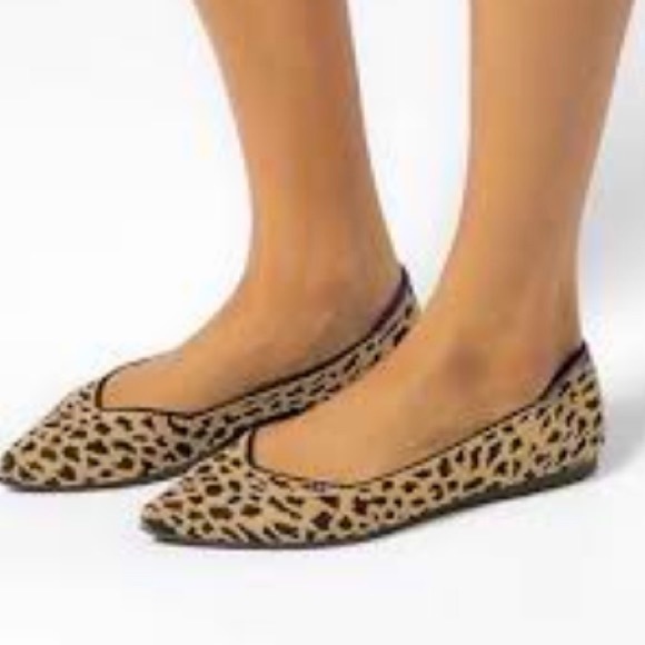 rothys leopard print flats